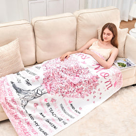 HUBSERUG gift-packaged blanket ready for mom, perfect for celebrations