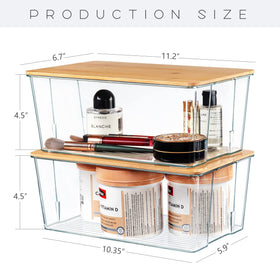 Hudgan kitchen pantry organization bins for easy access