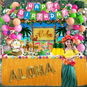 HUFAND latex balloons in bright colors create a lively vibe.