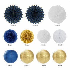 Huglony circle dots banner enriches walls with a playful, modern pattern.