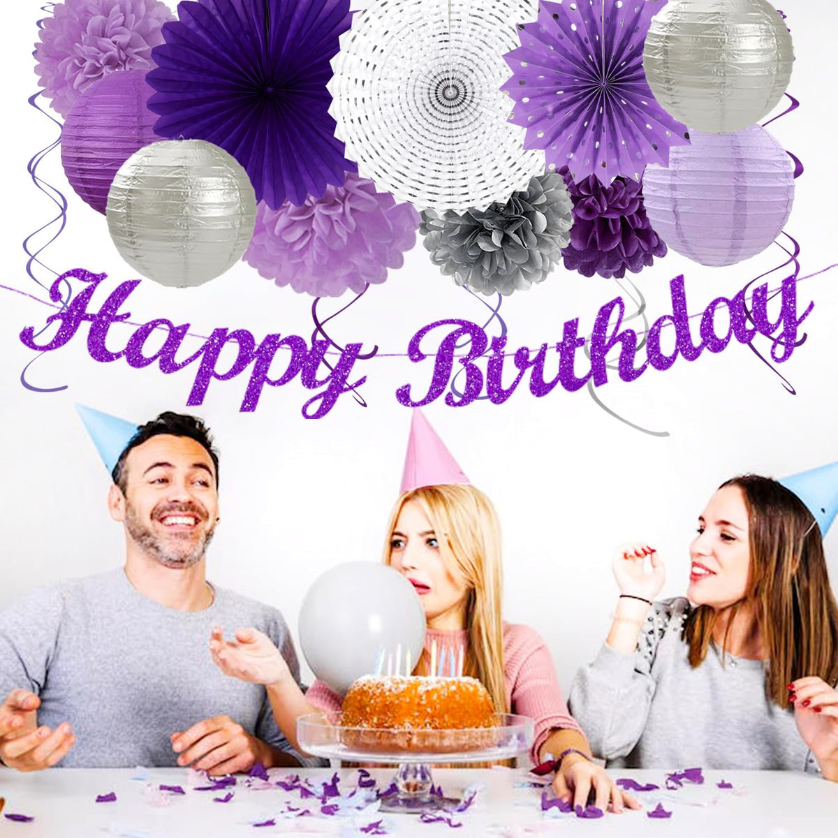Huglony paper honeycomb balls add dimensional accents to any room.