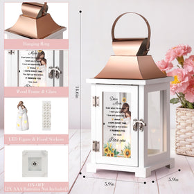 HugMemories lantern heart pattern light for cozy, inviting ambiance.
