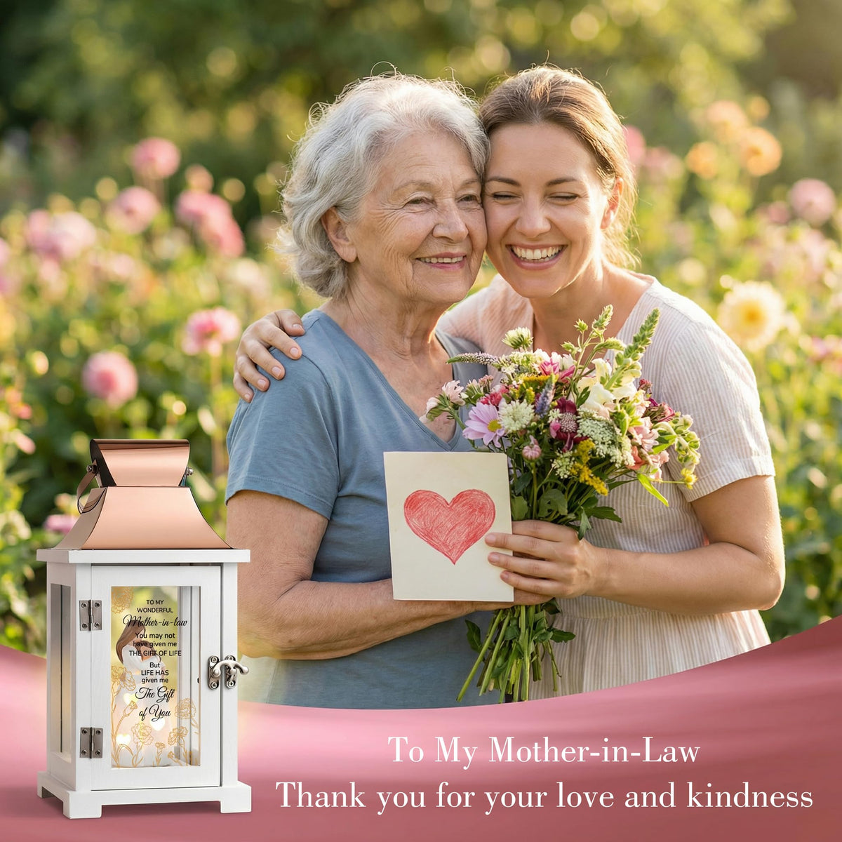 HugMemories lasting keepsake lantern remains a durable decor piece