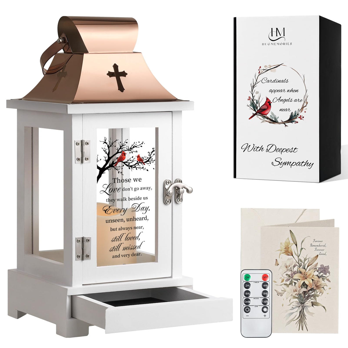 HugMemories memorial lantern glow for comforting remembrance