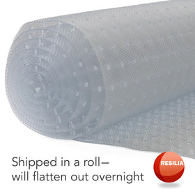 HugsandTails portable mat rolls up for travel use.