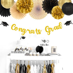 Hugtmr 12-inch paper lantern fans add bold color to walls