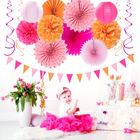 Hugtmr three color streamers create movement and warmth