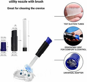 HUIAWAY crevice tool provides precise reach for vents and small crevices