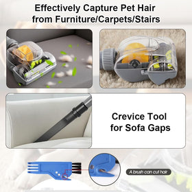 HUIAWAY horsehair brush for delicate dusting surfaces
