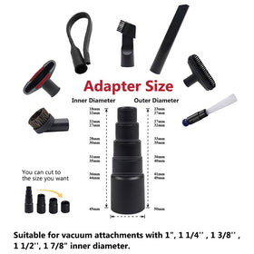 HUIAWAY vacuum extension wand extends reach for tight spaces and corners