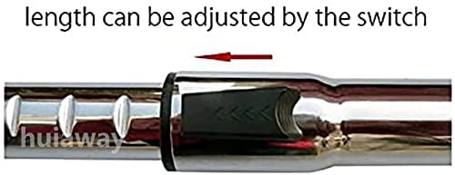 HUIAWAY vacuum extension wand collapsible design for easy storage after cleaning.