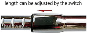 HUIAWAY vacuum extension wand collapsible design for easy storage after cleaning.