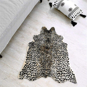 Huichenxing2021FURSTORE leopard-print area rug gift-ready stylish decor