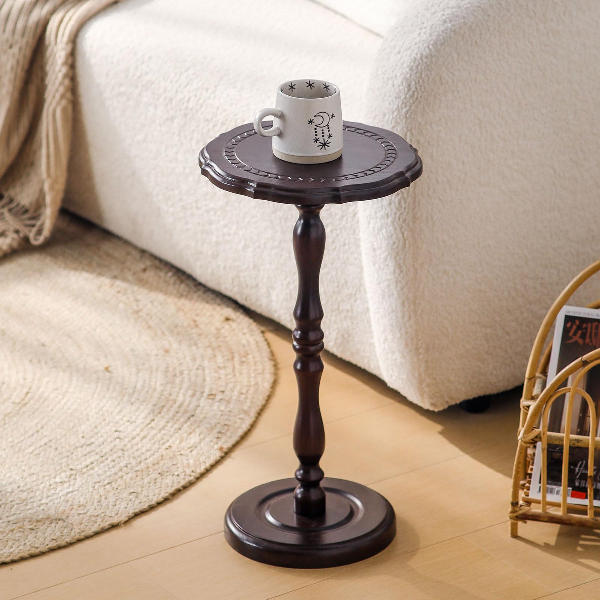 HuiDao bedroom nightstand compact beside the bed for essentials