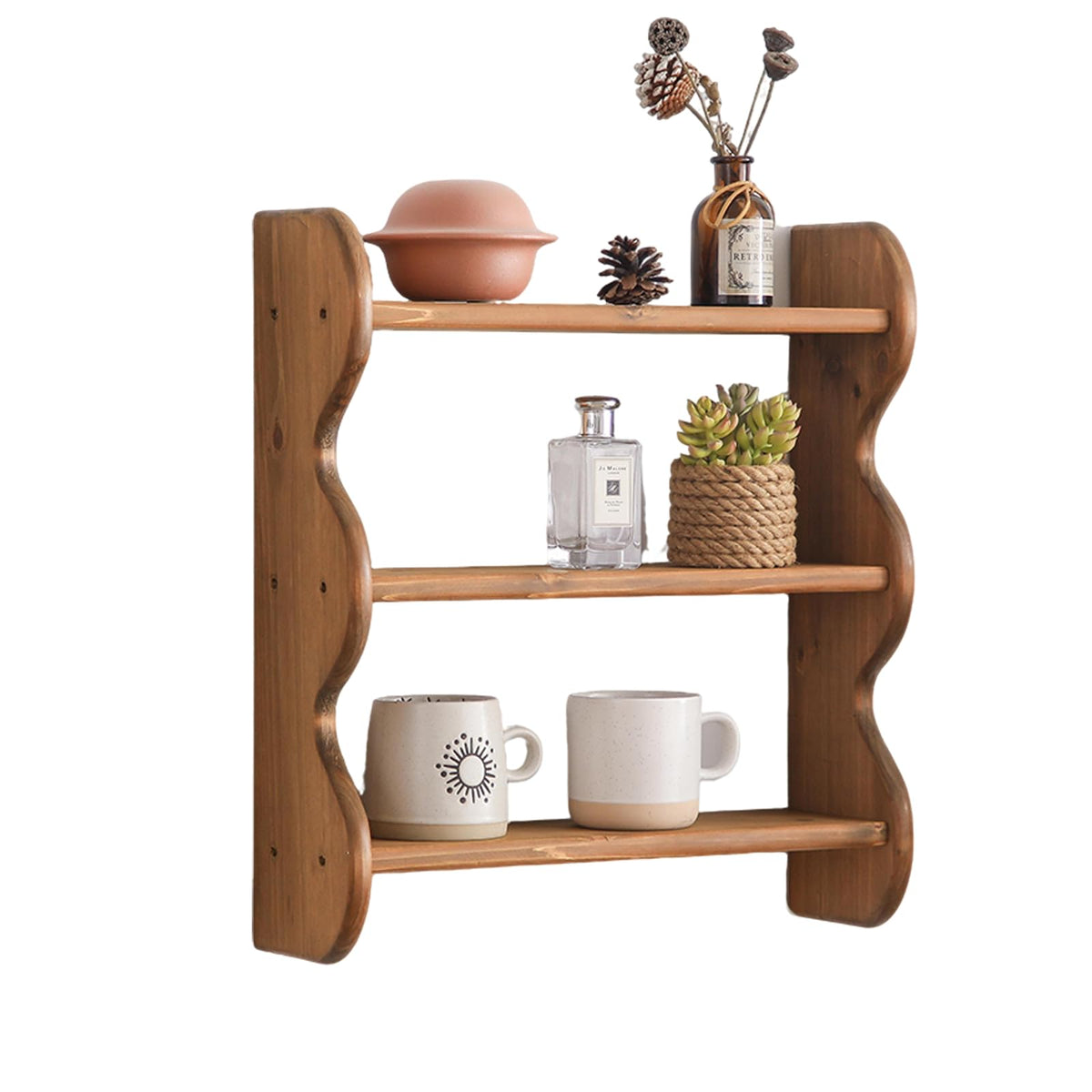 HuiDao easy cleaning with damp cloth keeps shelves looking new.