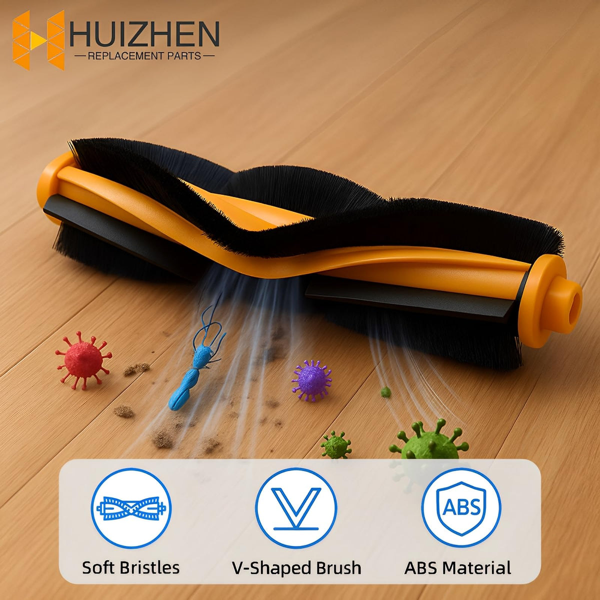 HUIZHEN DVX34 HEPA filters trap dust and improve air quality