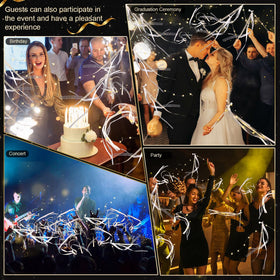 HUIZONHOME glow wand on the dance floor enhances party atmosphere