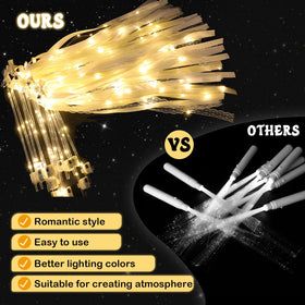 HUIZONHOME wedding wand displays three lighting modes for varied effects
