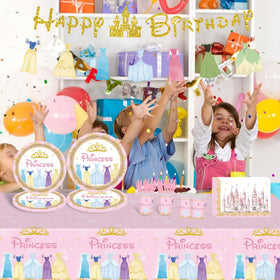 Hukalw Princess decor closeup highlights princess theme details.