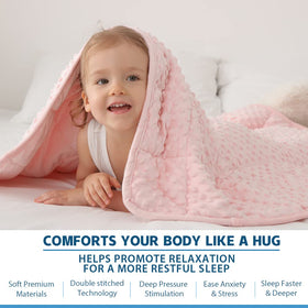 Huloo Sleep breathable minky fabric close-up for year-round comfort