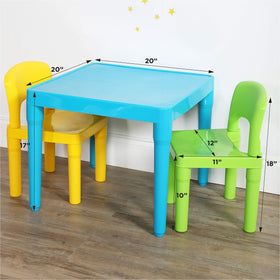 Humble Crew activity table setup supports independent play and family time.