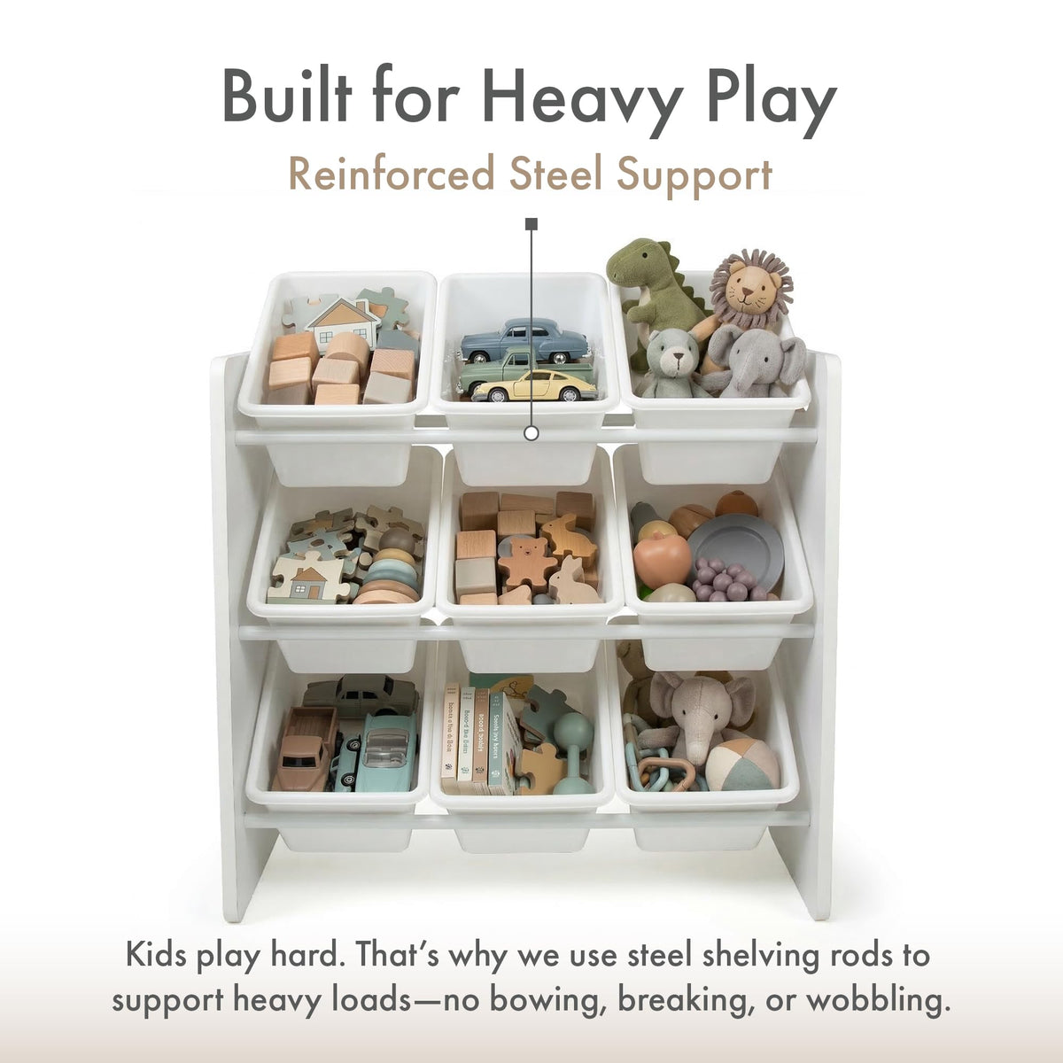 Humble Crew anti-tip stability kit keeps playtime safe.