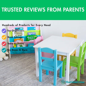 Humble Crew reading corner promotes independent picking and tidy rooms