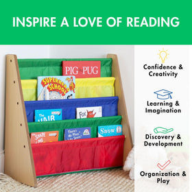 Humble Crew Montessori-inspired design encourages independent browsing.