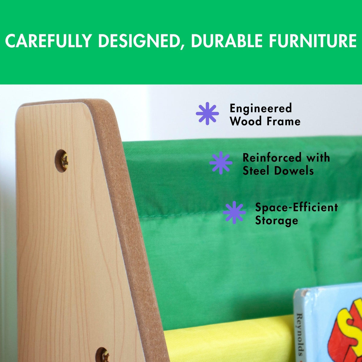 Humble Crew ideal for toddlers and preschoolers' reading corners.