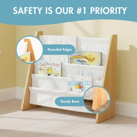 Humble Crew Kids Bookshelf versatile reading corner for bedrooms, playrooms, or classrooms