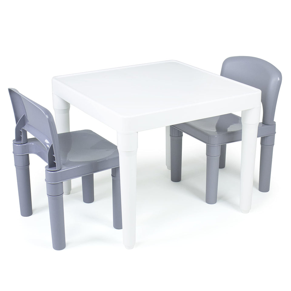 Humble Crew kids table top view highlighting smooth surface for snacks and crafts.
