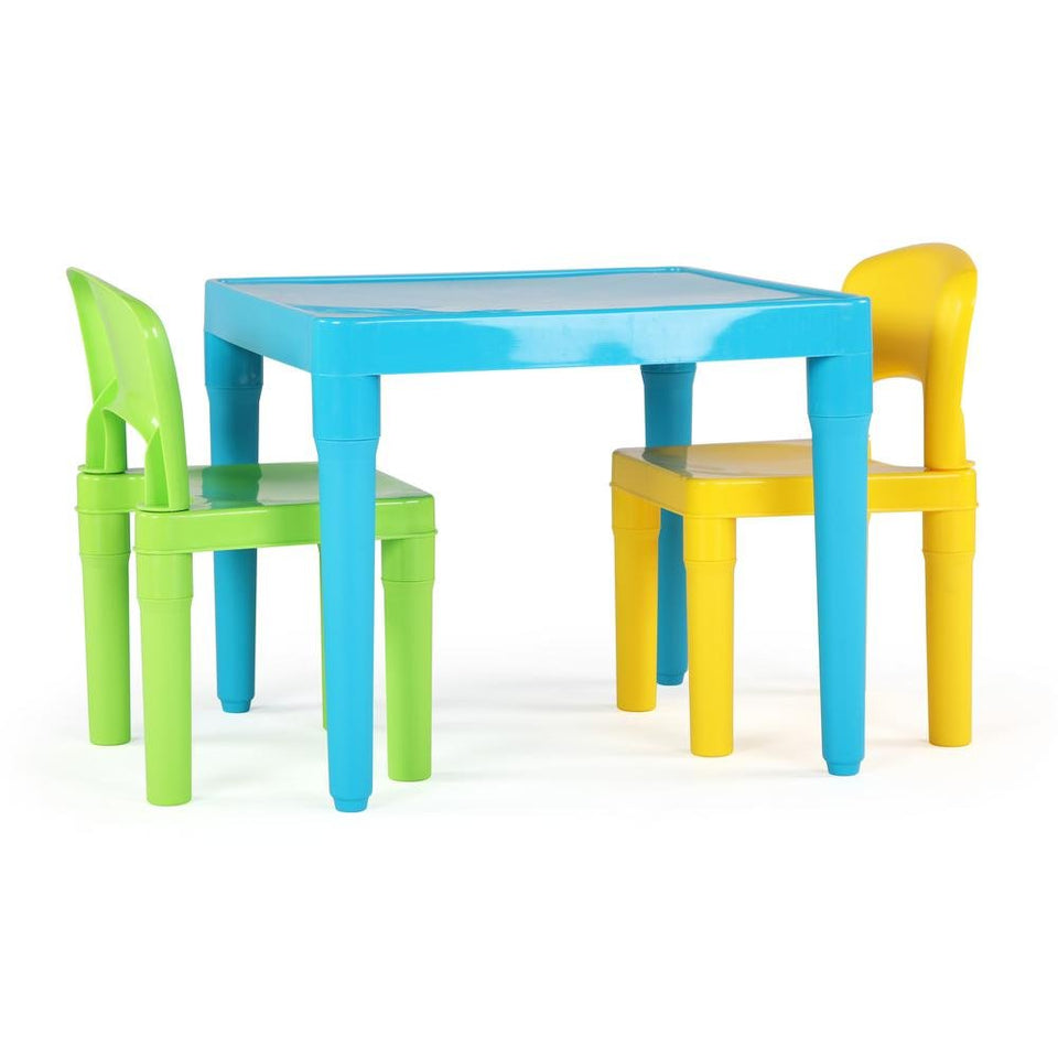 Humble Crew square table for kids, sturdy surface for crafts and meals.