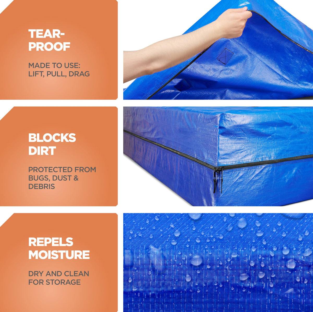 HUMFY long-term protection for moving, renovation, or seasonal storage