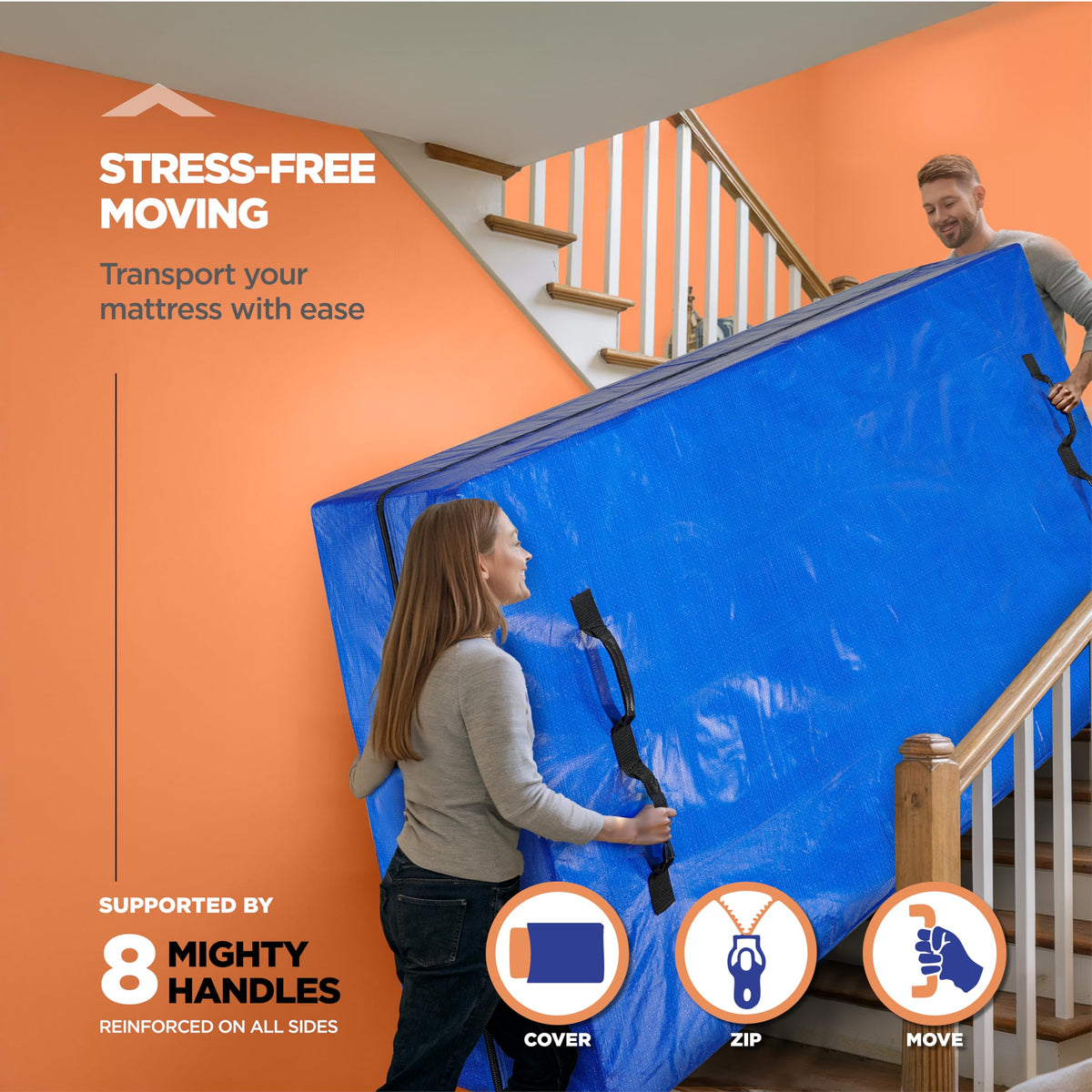 HUMFY tear-proof tarp material protecting against dirt and moisture