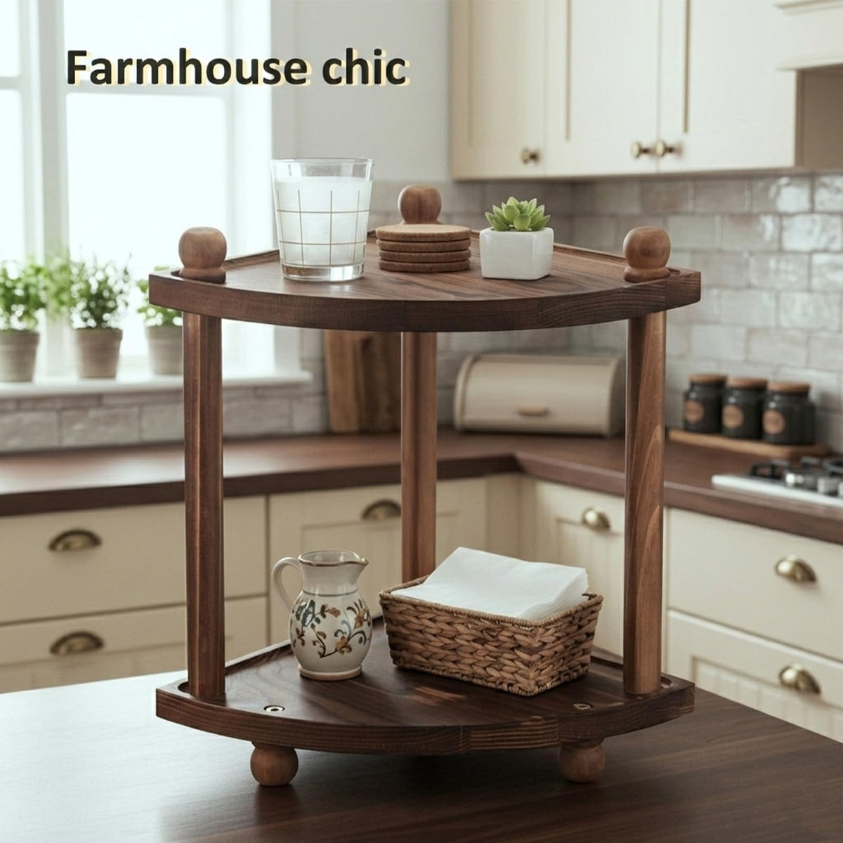 Humskur easy-assembly pine wood shelf is durable and quick to set up.