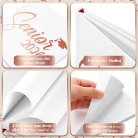 Humyoun 8.7 by 8.7 inch scrapbook pages ready for memories and notes