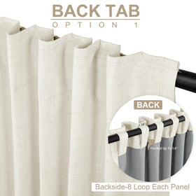 Hundred Percent Blackout Shield thermal insulation helps maintain comfortable temperatures year-round.