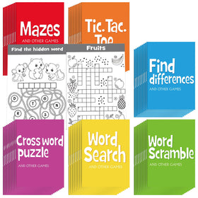 Hungdao mini activity books mazes to boost problem-solving on the go.
