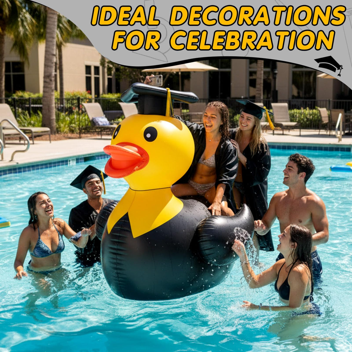 Hungdao PVC construction ensures durable, water-ready decoration for parties