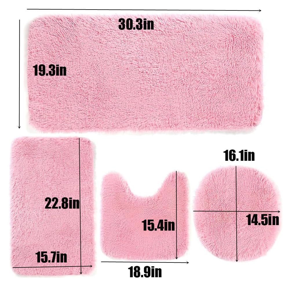 Huniupore contour mat black provides cushioned support beside the toilet.