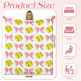 HunnmingRe soft blanket showcases soft flannel texture for cozy lounging.