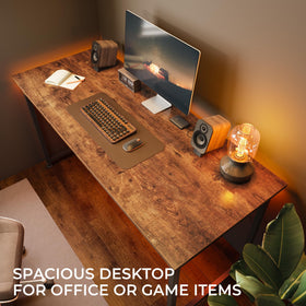 Huuger desk offers large legroom for comfortable movement