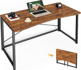 Huuger folding desk compact fold view for easy storage and space saving