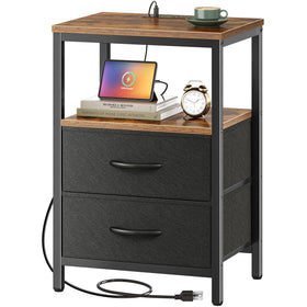 Huuger nightstand charging station with ports for bedside devices