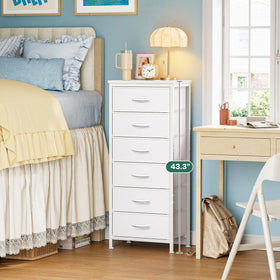 Huuger tall dresser anti-tip device shown securing to the wall