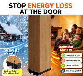 HUVOTOSI US exterior door sweep ensures smooth operation in seasonal weather.