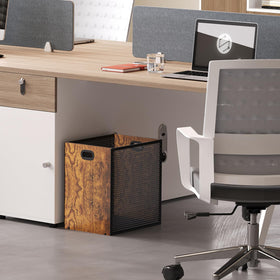 Huxitocan 4.5 gallon capacity fits compact offices and study corners.