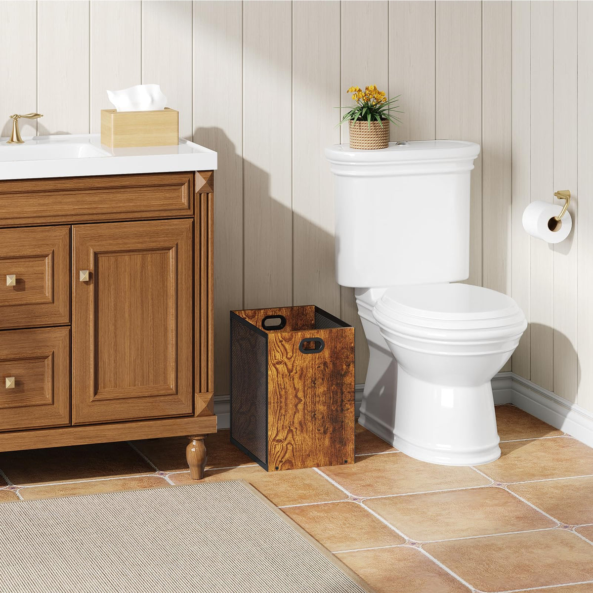 Huxitocan easy-clean finish keeps surfaces looking fresh.