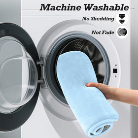HUXMEYSON ultra-absorbent microfiber layer soaks water quickly.