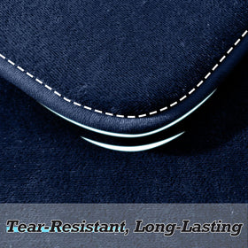 HUXMEYSON non-slip backing with dot pattern protects against slipping